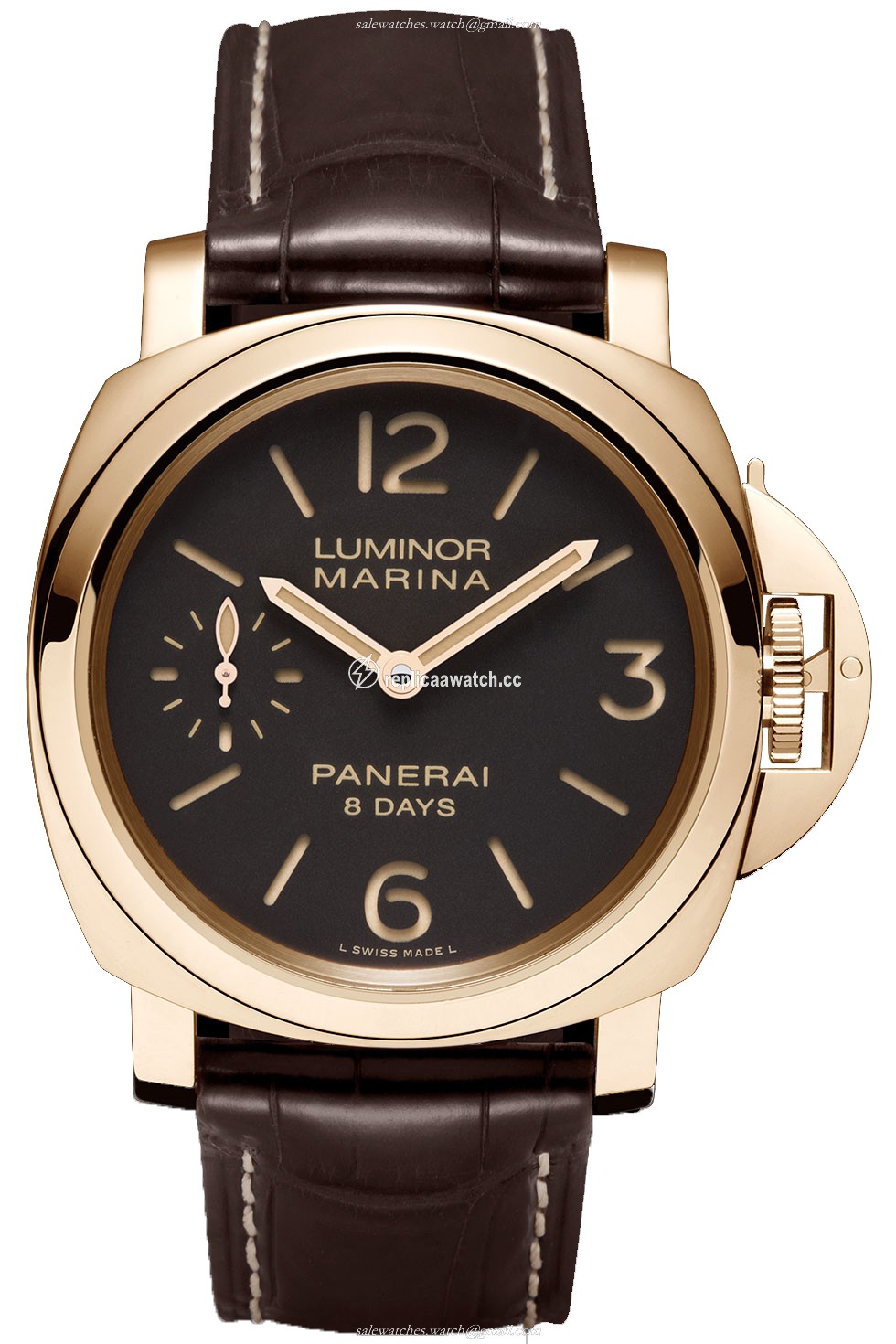 PAM00511 Panerai Luminor Base 8 Days Oro Rosso