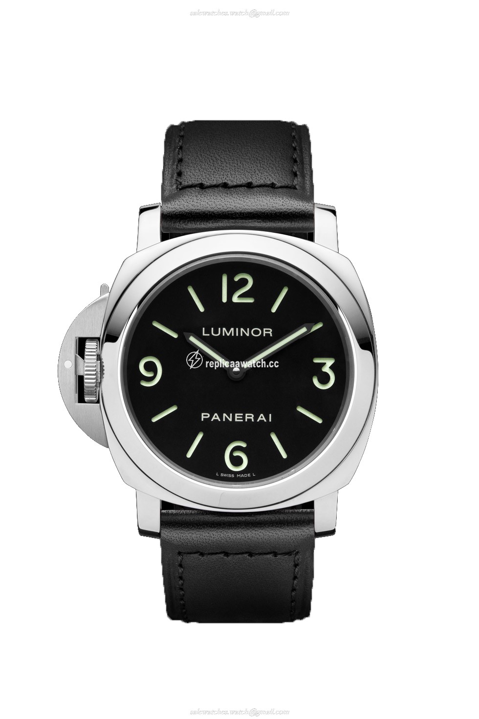 PAM00219 Panerai Luminor Base Left-Handed Acciaio
