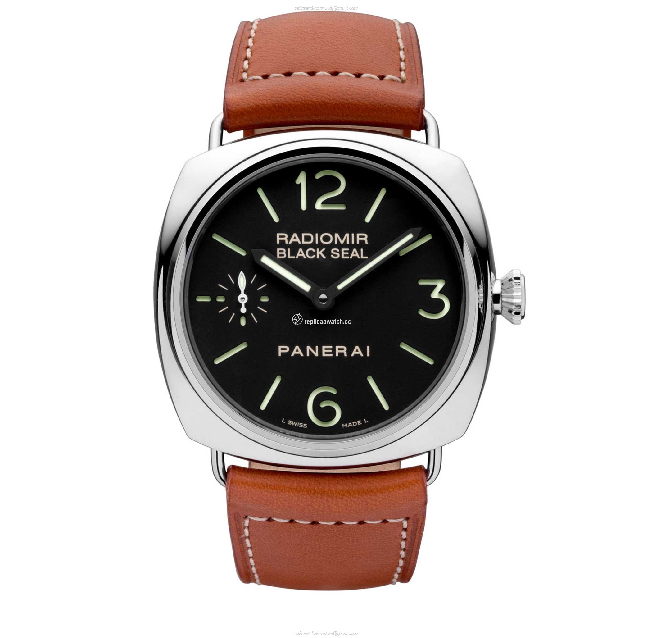 PAM00183 Panerai Radiomir Black Seal Logo Acciaio