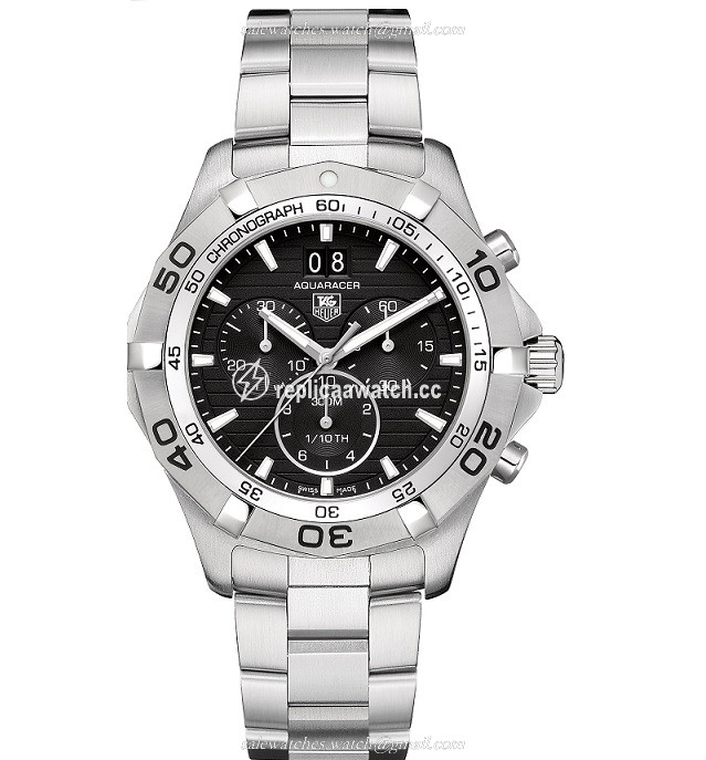 CAF101E.BA0821 TAG Heuer Aquaracer 300m Grande Date Chronograph 43 mm