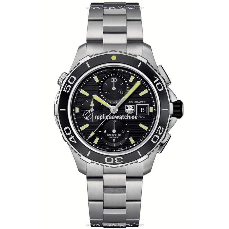 CAK2111.BA0833 TAG Heuer Aquaracer 500m Calibre 16 Automatic Chronograph 43 mm