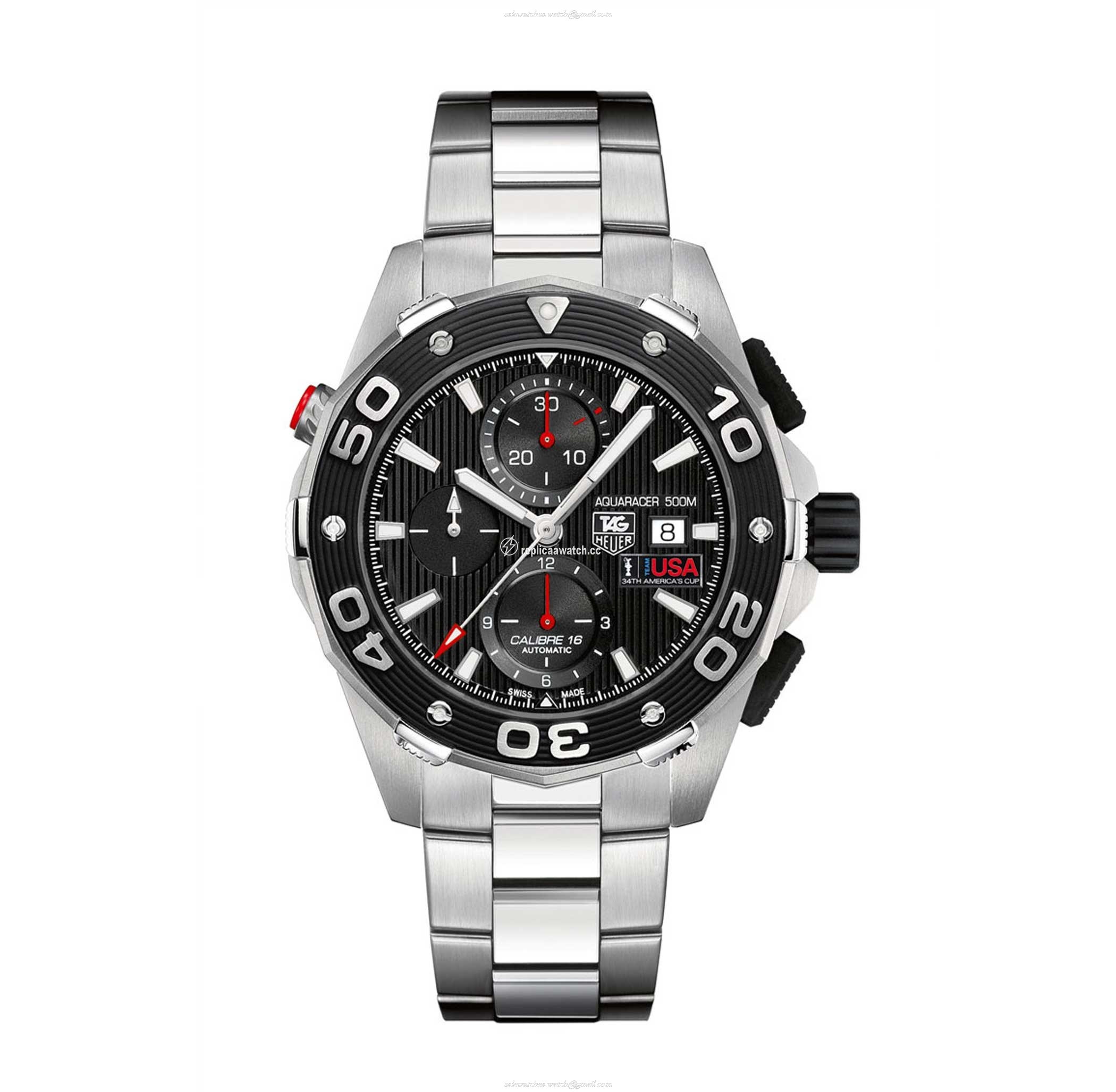 CAJ2111.BA0872 TAG Heuer Aquaracer 500m Calibre 16 Automatic Chronograph 44 mm Limited Edition Team USA