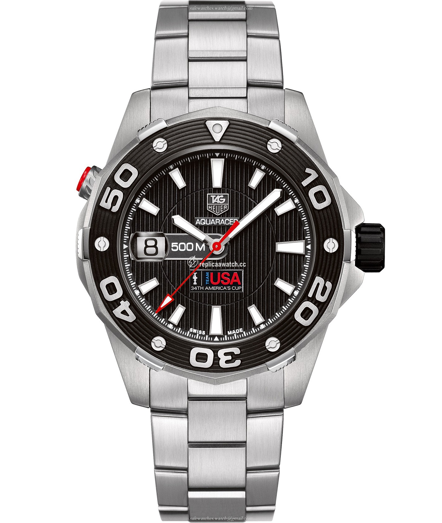 WAJ2118.BA0870 TAG Heuer Aquaracer 500m Calibre 5 Automatic Watch 43 mm
