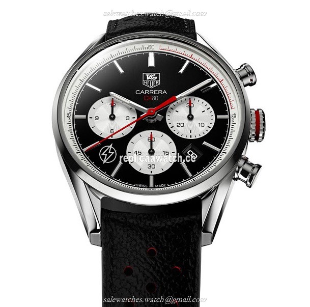 CBA2110.FC6347 TAG Heuer Carrera Calibre CH 80 Chronograph 41MM Steel