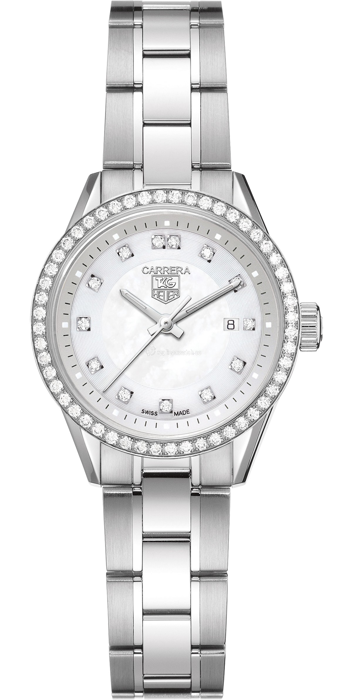 WV1413.BA0793 TAG Heuer Carrera Diamond Dial And Bezel