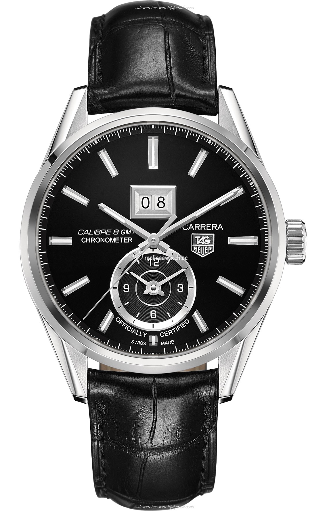 WAR5010.FC6266 TAG Heuer Carrera GMT and Grande Date Automatic