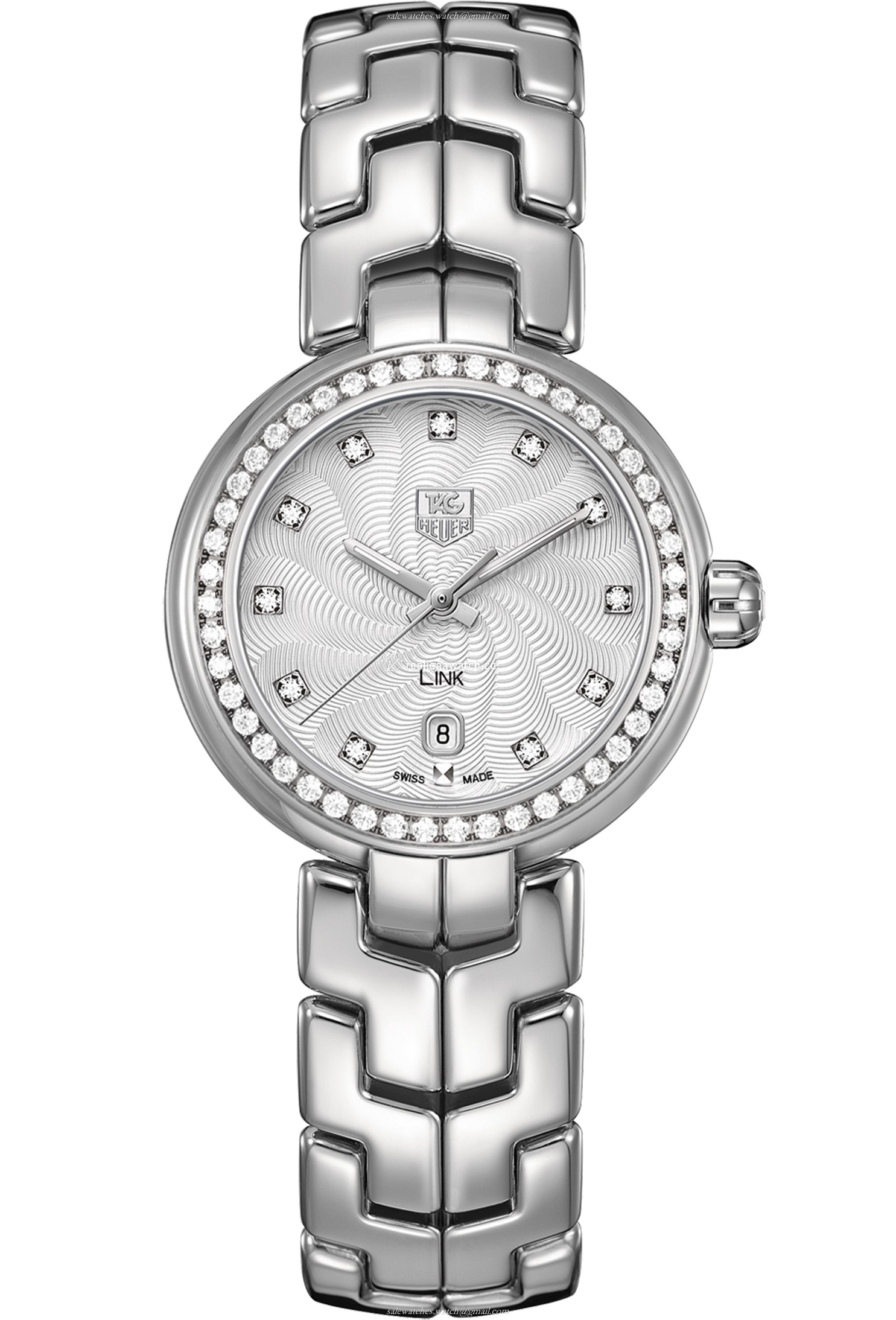 WAT1414.BA0954 TAG Heuer Link Diamond Dial Diamond Bezel