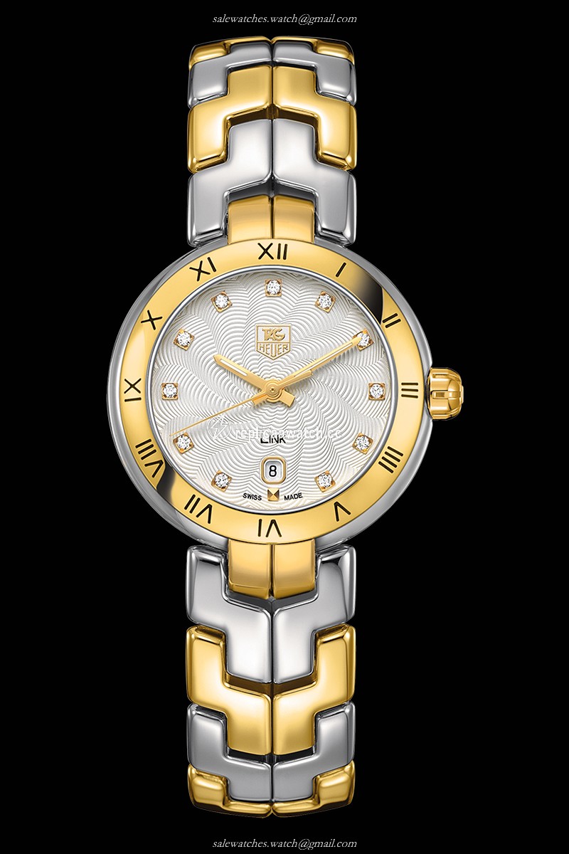 WAT1450.BB0955 TAG Heuer Link Diamond Dial Roman Numeral
