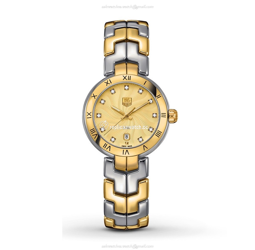 WAT1451.BB0955 TAG Heuer Link Diamond Dial Roman Numeral