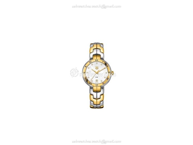 WAT1351.BB0957 TAG Heuer Link Diamond Dial Roman Numeral Bezel