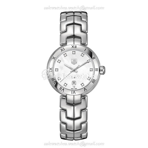WAT1417.BA0954 TAG Heuer Link Diamond Dial Roman Numeral bezel