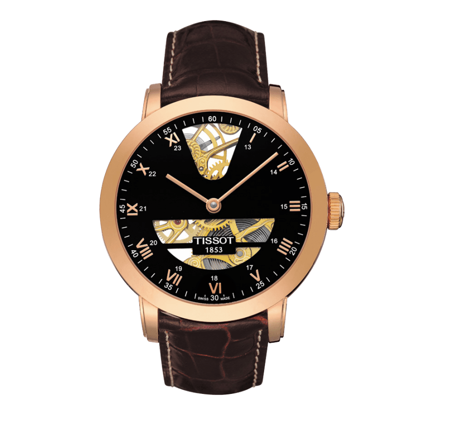 T71.8.471.53 Tissot T-Gold Sculpture Line Mechanical