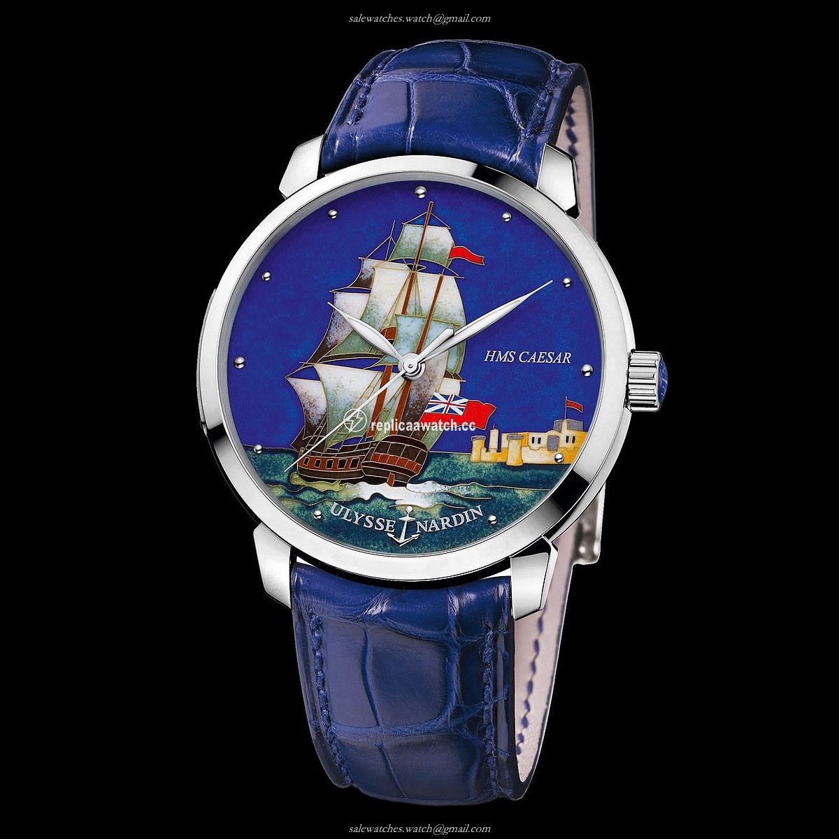 8150-111-2/CAESAR Ulysse Nardin Classical - Classico Enamel Limited Edition