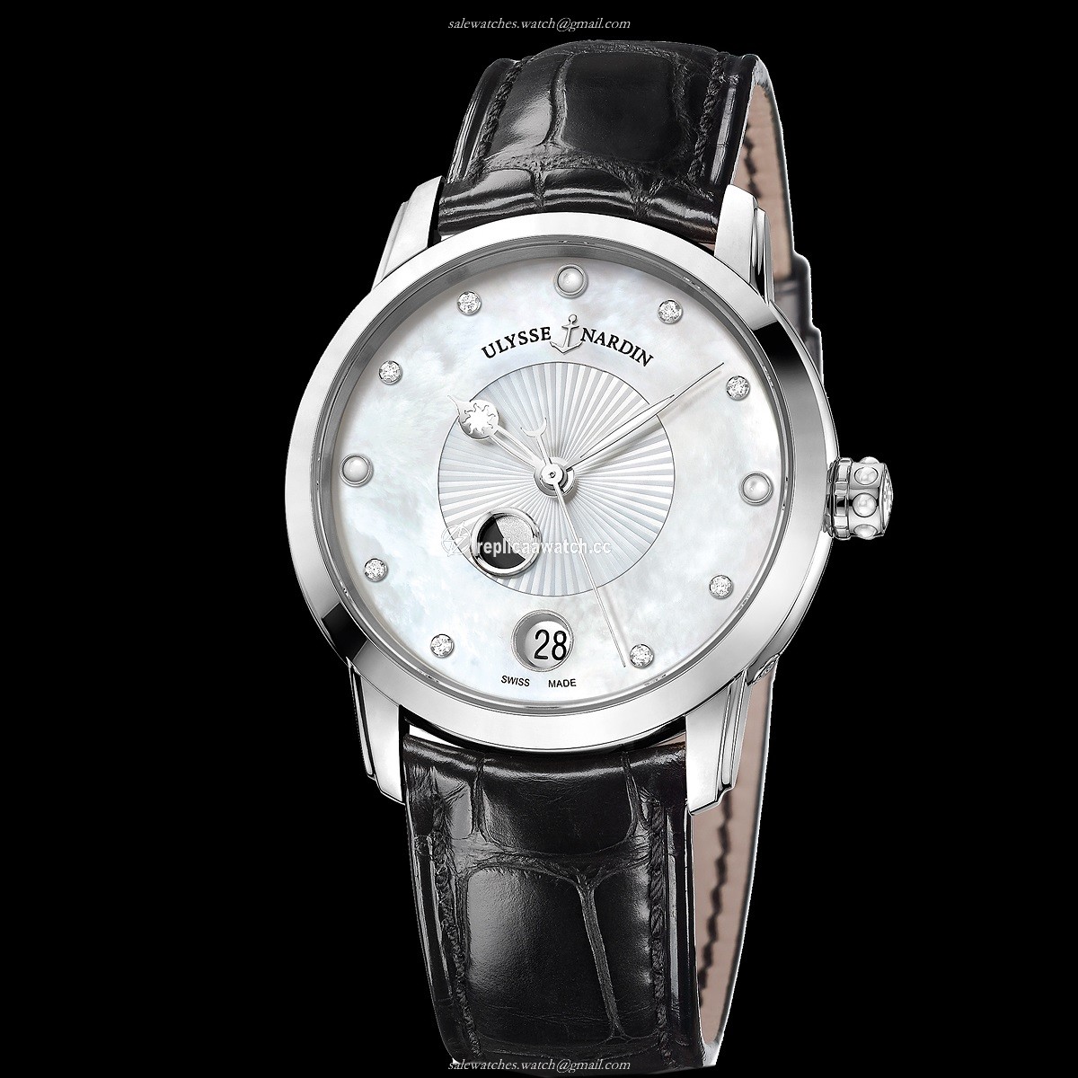 8293-123-2/991 Ulysse Nardin Classical Ladies - Lady Luna