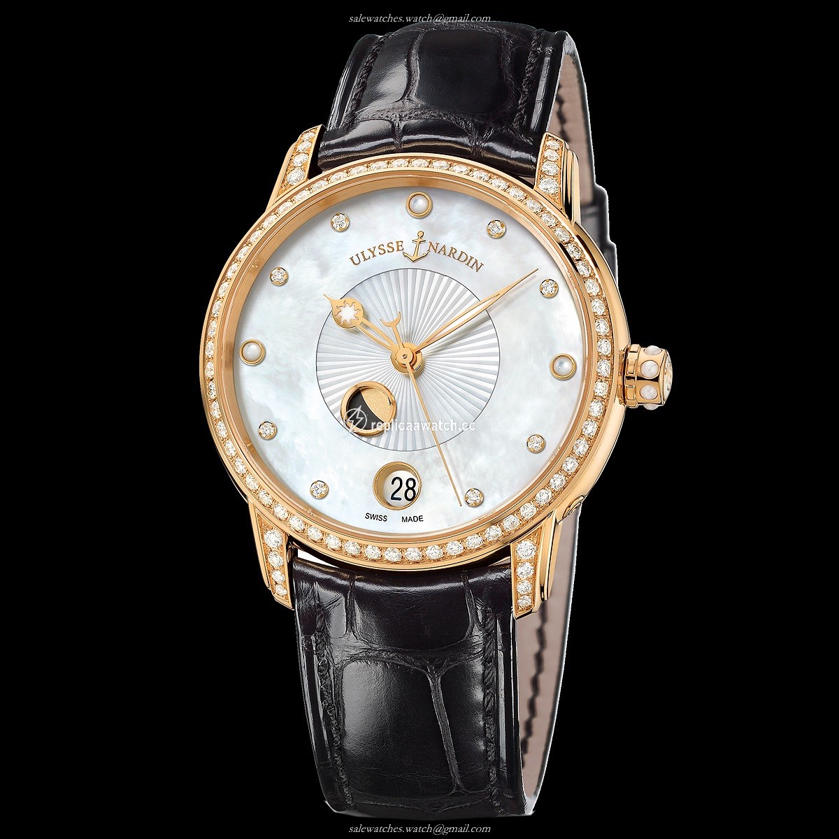 8296-123BC-2/991 Ulysse Nardin Classical Ladies - Lady Luna