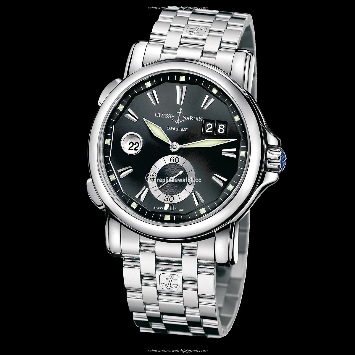 243-55-7/92 Ulysse Nardin Functional - Dual Time