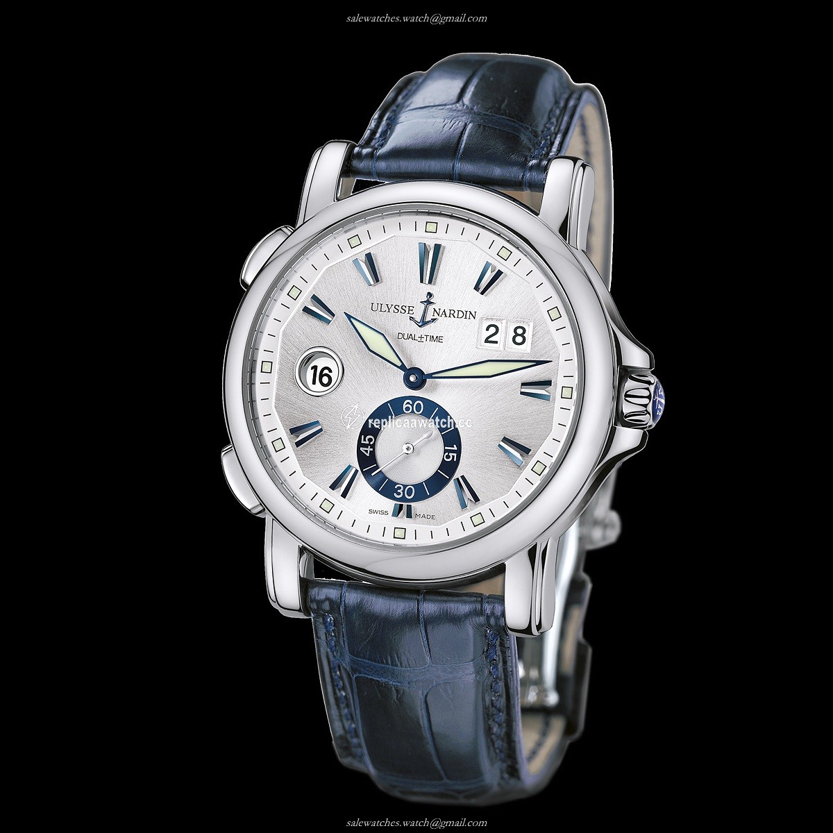 243-55/91 Ulysse Nardin Functional - Dual Time