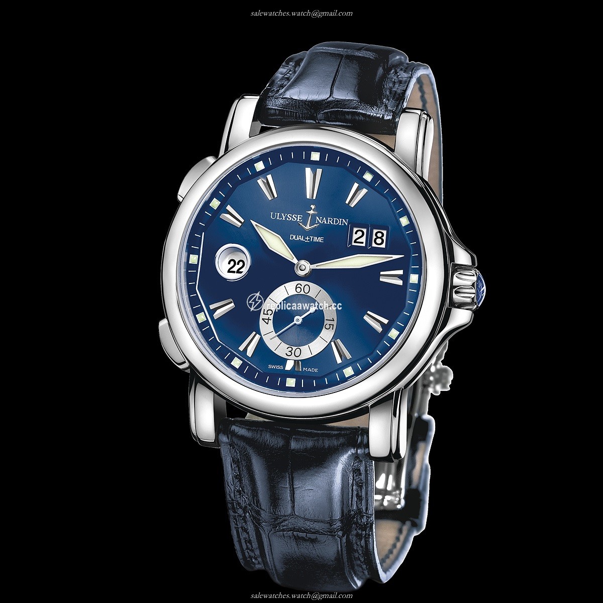 243-55/93 Ulysse Nardin Functional - Dual Time