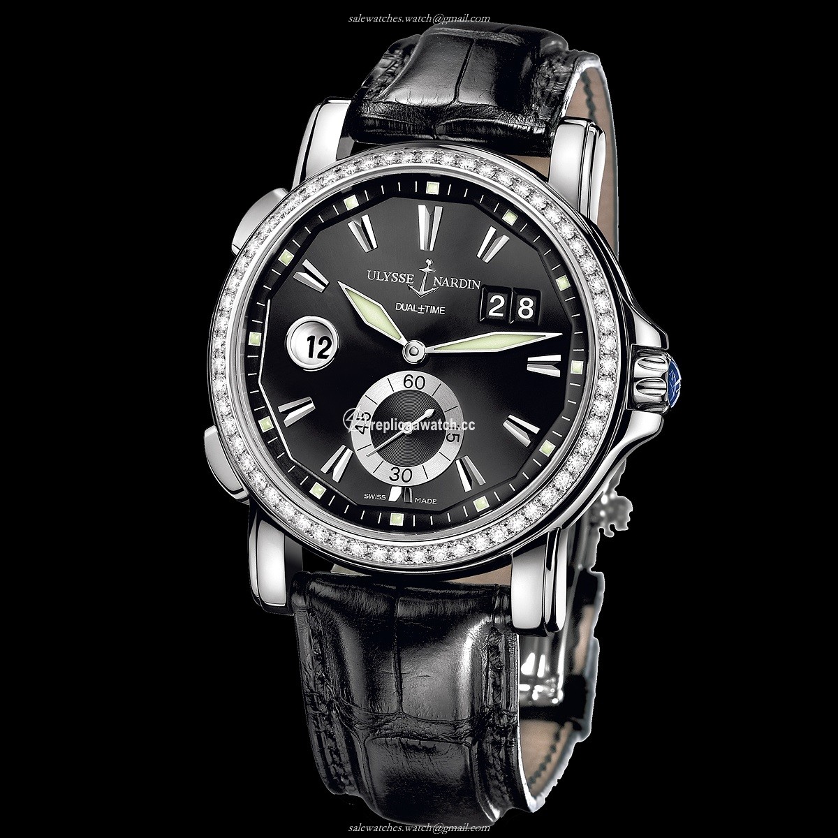 243-55B/92 Ulysse Nardin Functional - Dual Time