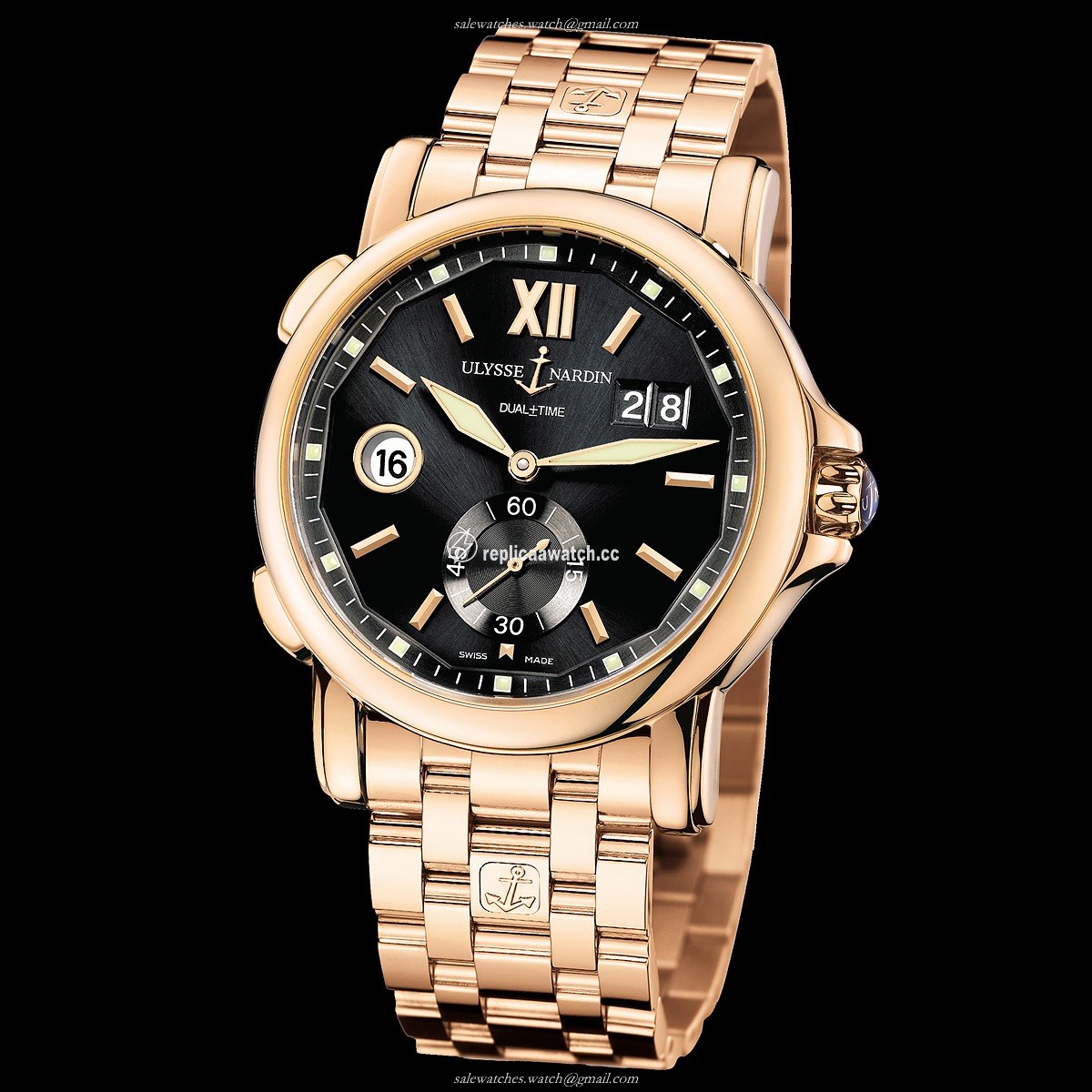 246-55-8/32 Ulysse Nardin Functional - Dual Time