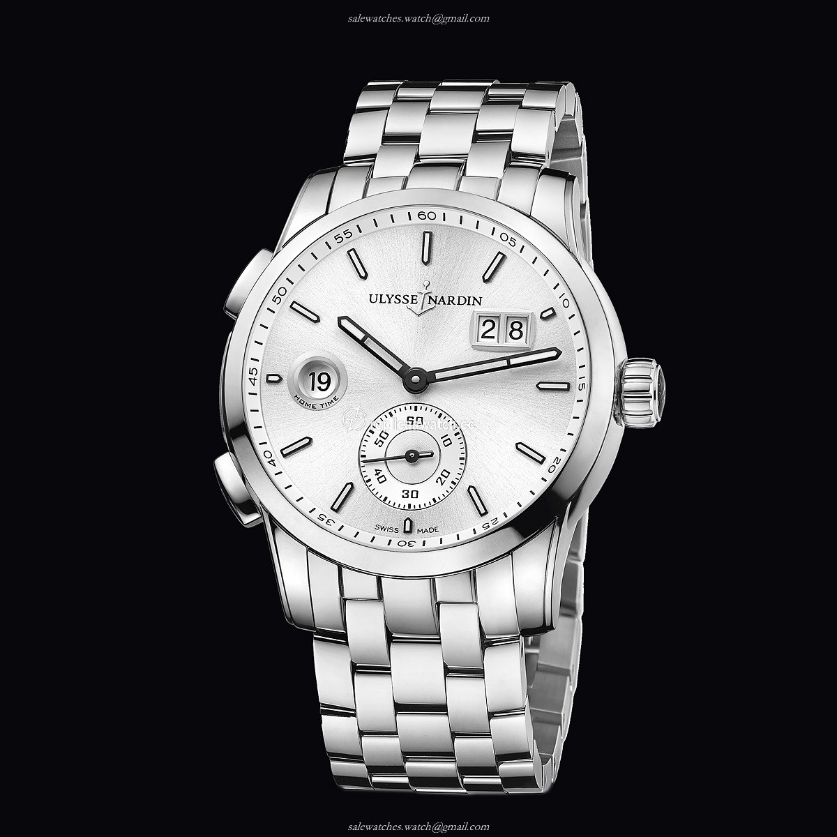 3343-126-7/91 Ulysse Nardin Functional - Dual Time Manufacture