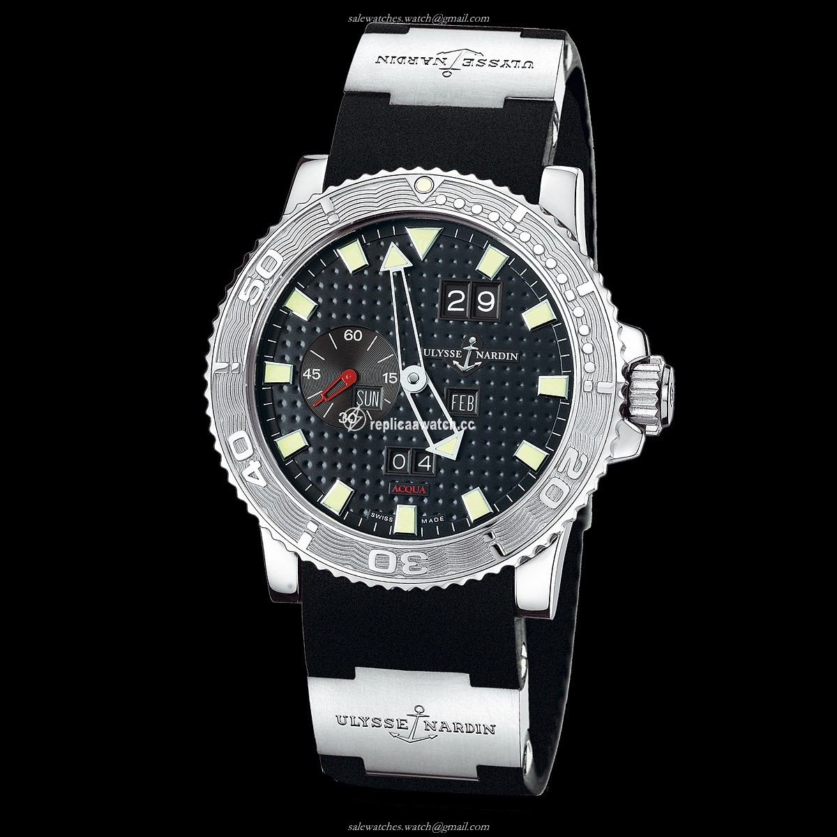 333-55-3/92 Ulysse Nardin Functional Acqua Perpetual