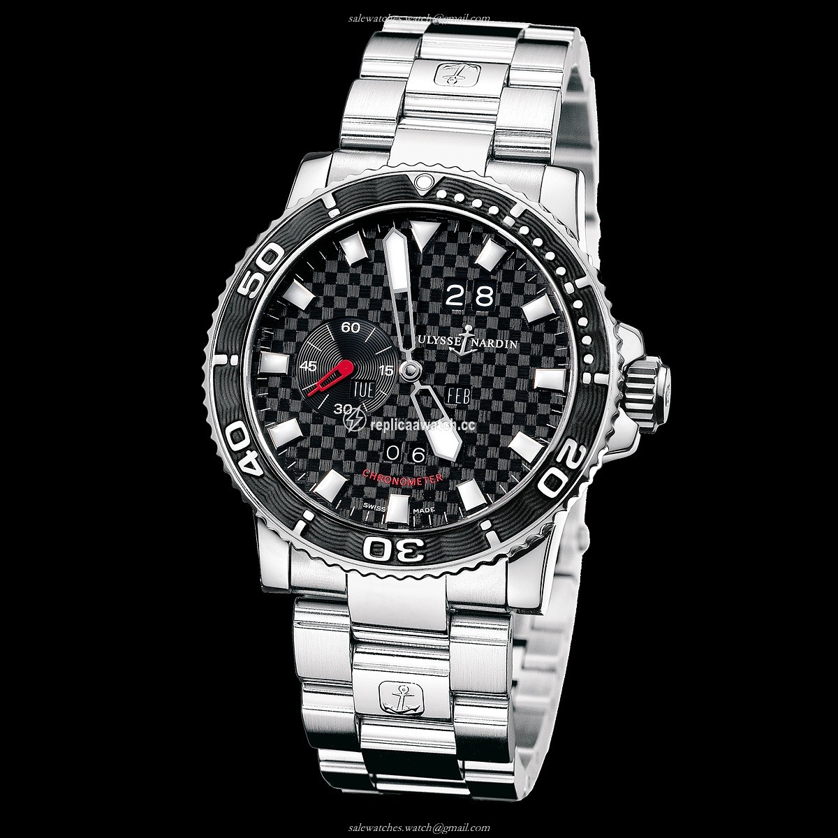 333-55-7/02 Ulysse Nardin Functional Acqua Perpetual
