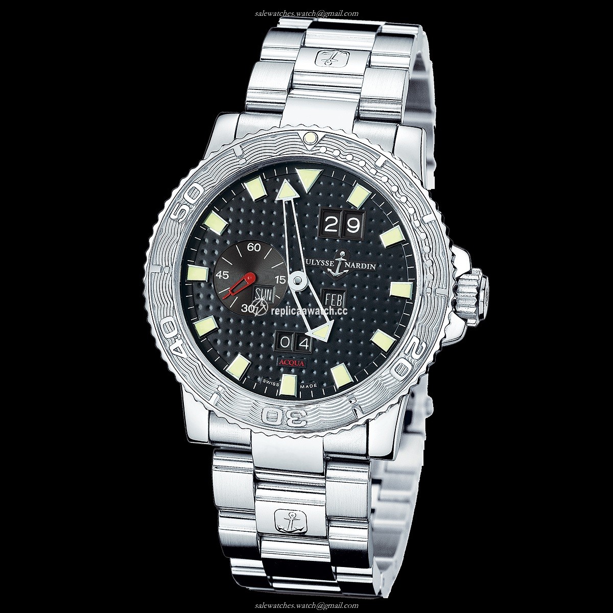 333-55-7/92 Ulysse Nardin Functional Acqua Perpetual