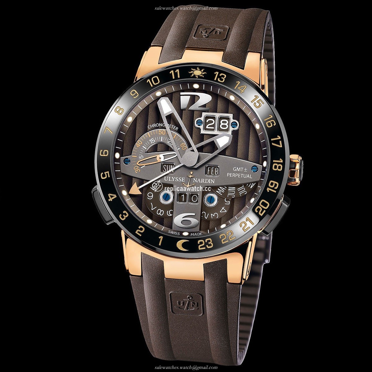 322-00-3 Ulysse Nardin Functional El Toro / Black Toro