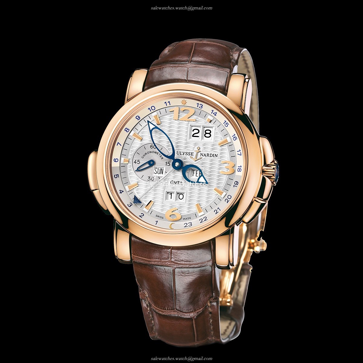 326-60/60 Ulysse Nardin Functional GMT +/- Perpetual
