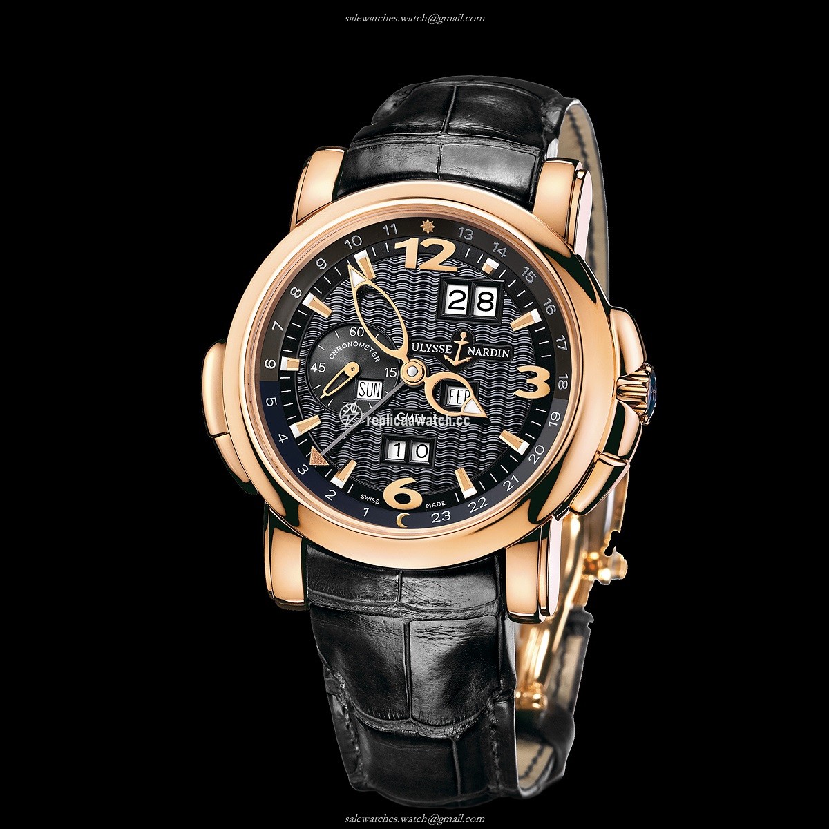 326-60/62 Ulysse Nardin Functional GMT +/- Perpetual