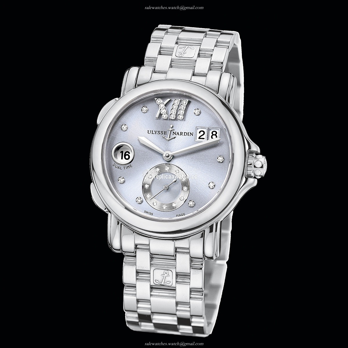 243-22-7/30-07 Ulysse Nardin Functional Ladies - Dual Time Lady