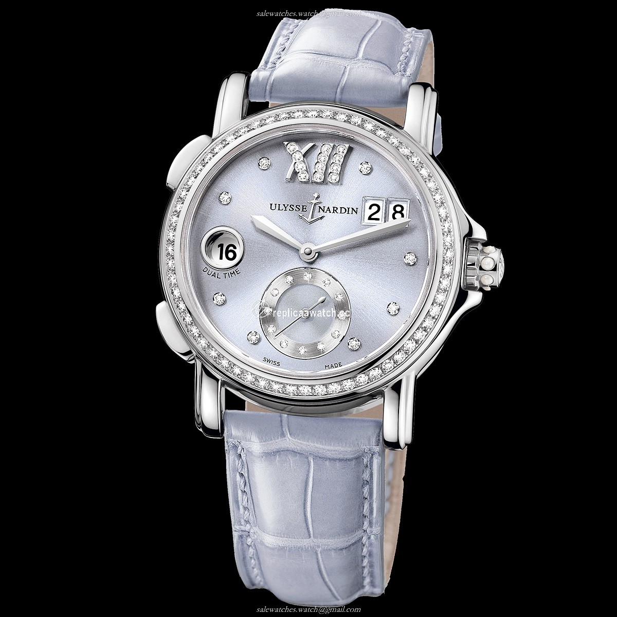 243-22B/30-07 Ulysse Nardin Functional Ladies - Dual Time Lady