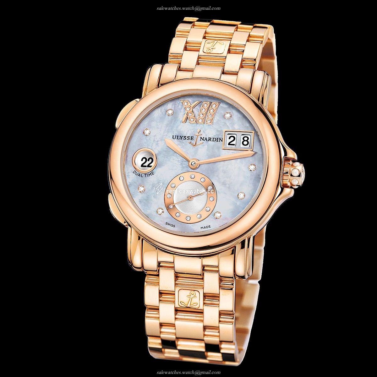 246-22-8/392 Ulysse Nardin Functional Ladies - Dual Time Lady