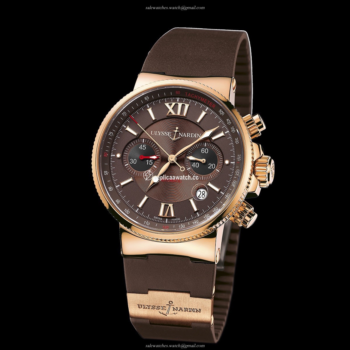 356-66-3/355 Ulysse Nardin Marine Chronograph