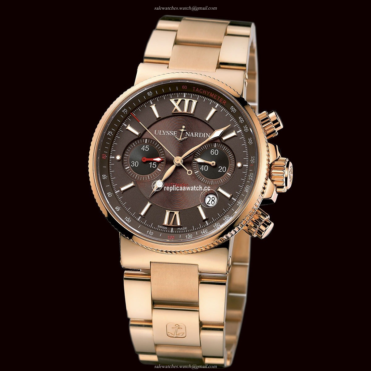 356-66-8/355 Ulysse Nardin Marine Chronograph