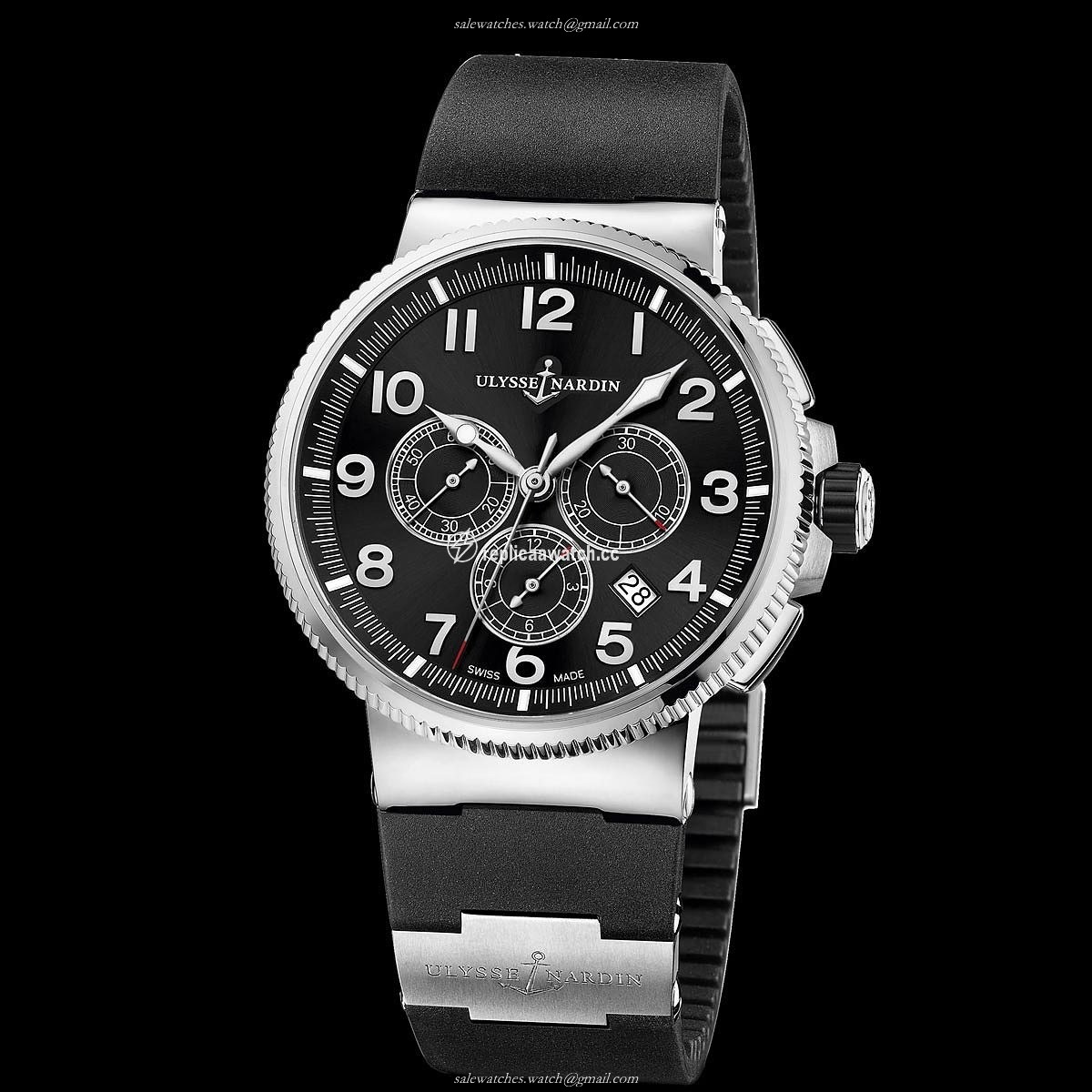 1503-150-3/62 Ulysse Nardin Marine Chronograph Manufacture