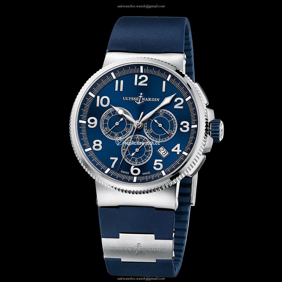 1503-150-3/63 Ulysse Nardin Marine Chronograph Manufacture