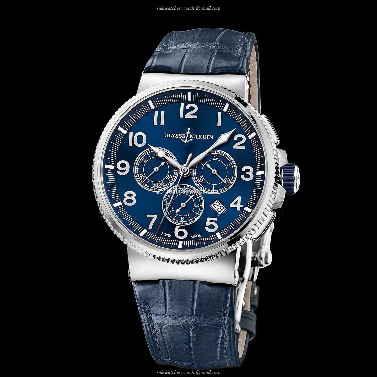 1503-150/63 Ulysse Nardin Marine Chronograph Manufacture
