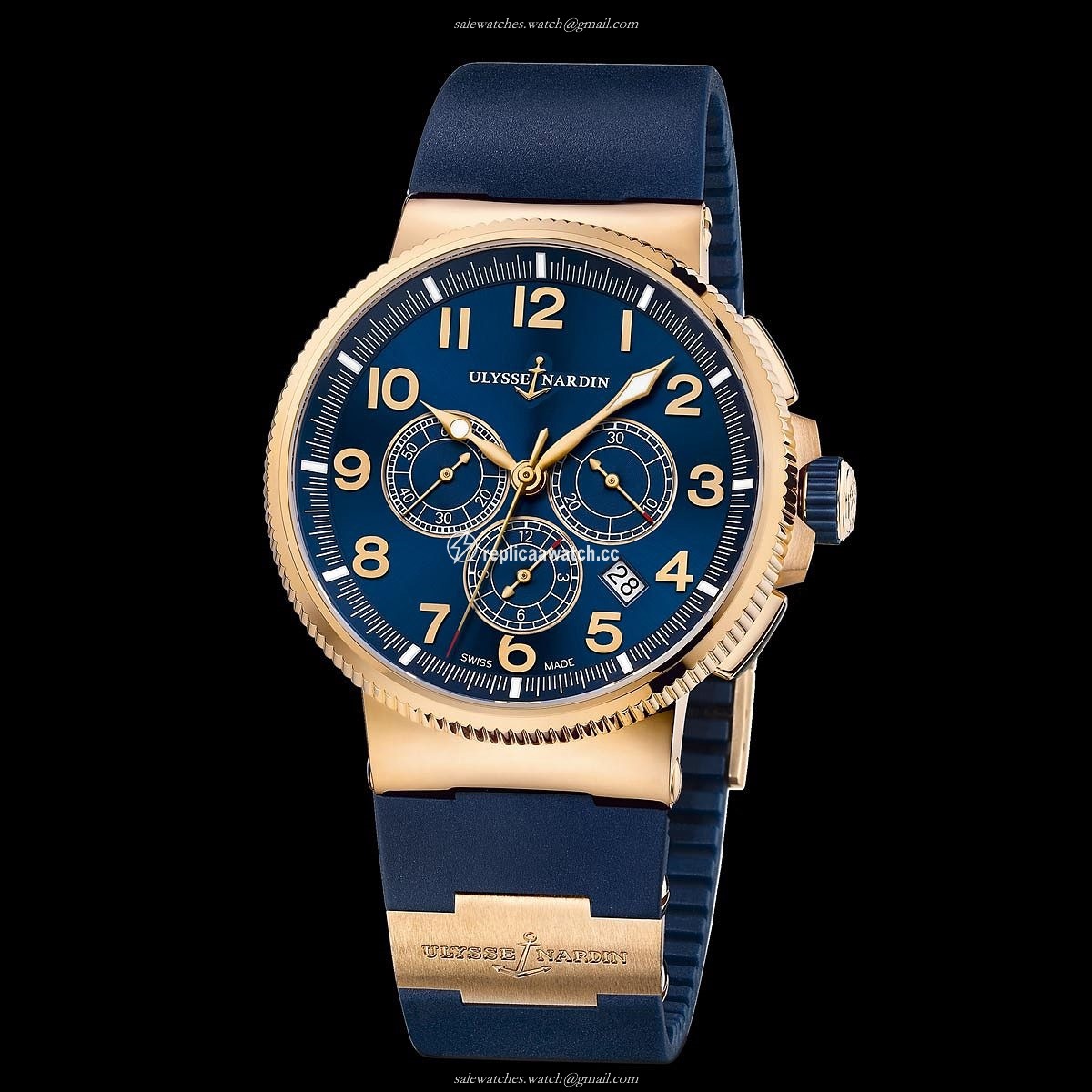 1506-150-3/63 Ulysse Nardin Marine Chronograph Manufacture