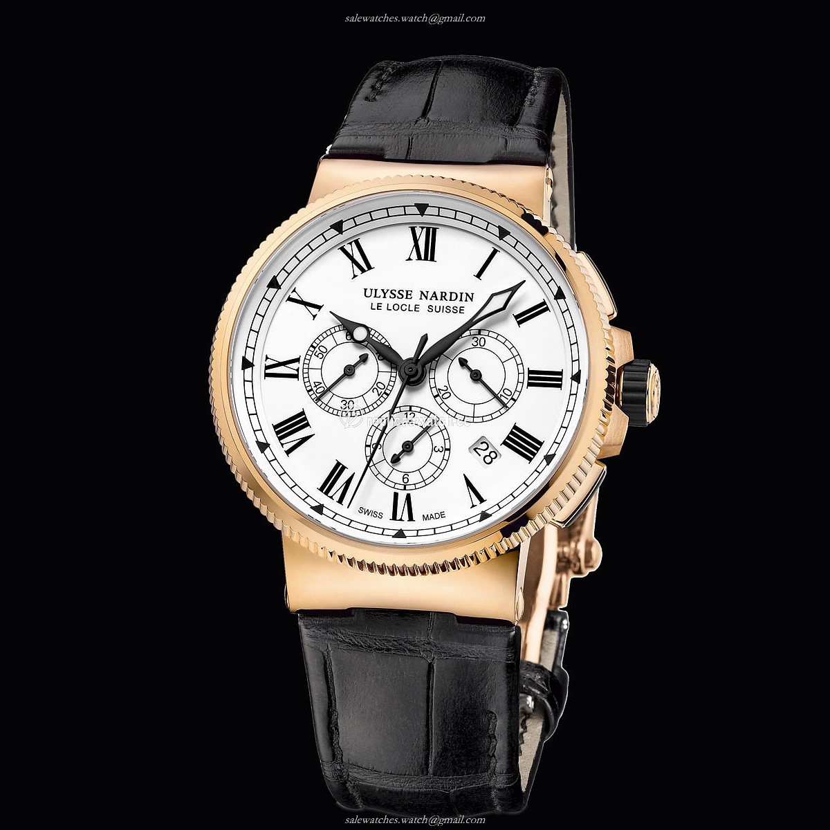 1506-150LE Ulysse Nardin Marine Chronograph Manufacture