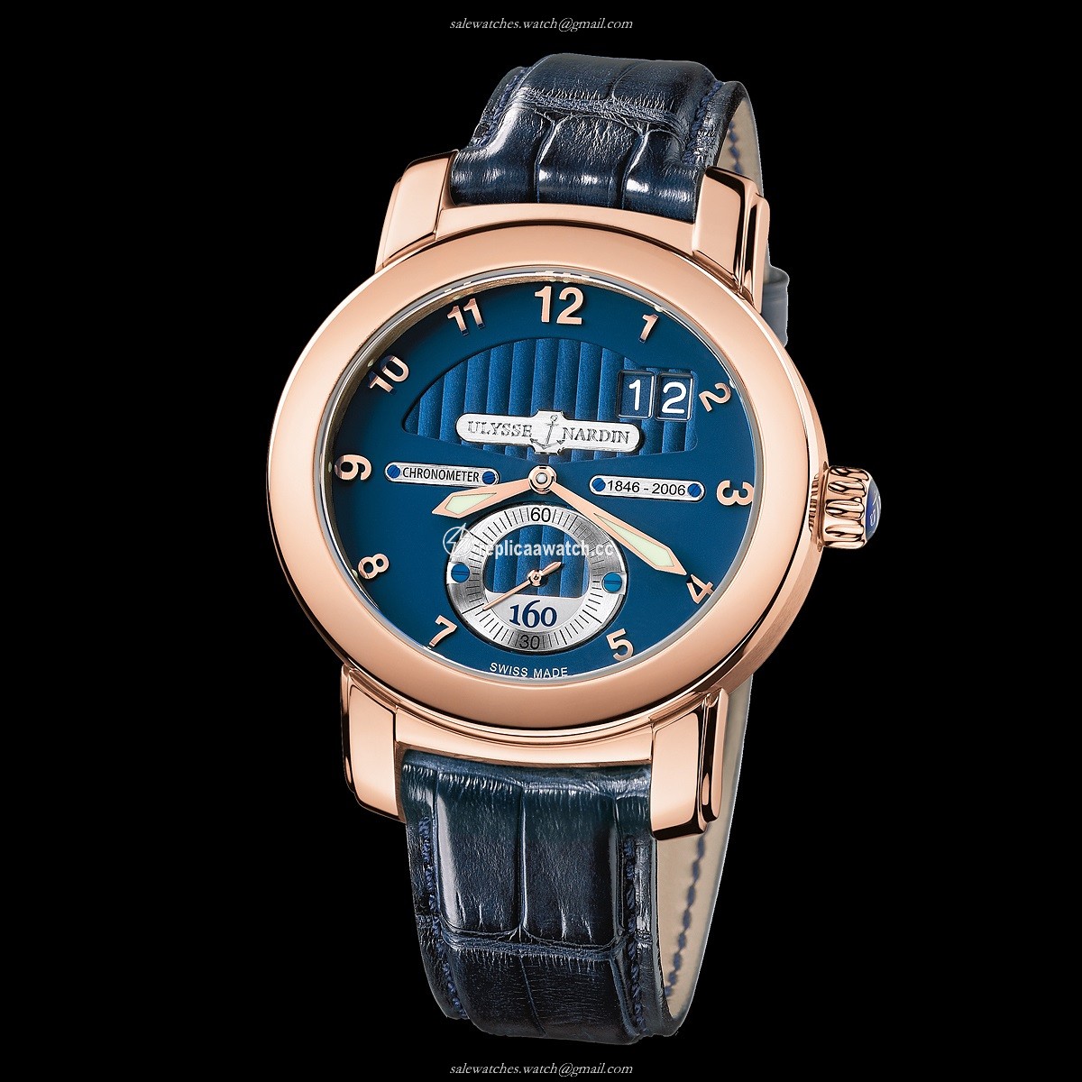 1602-100 Ulysse Nardin Marine Chronometer 160th Anniversary