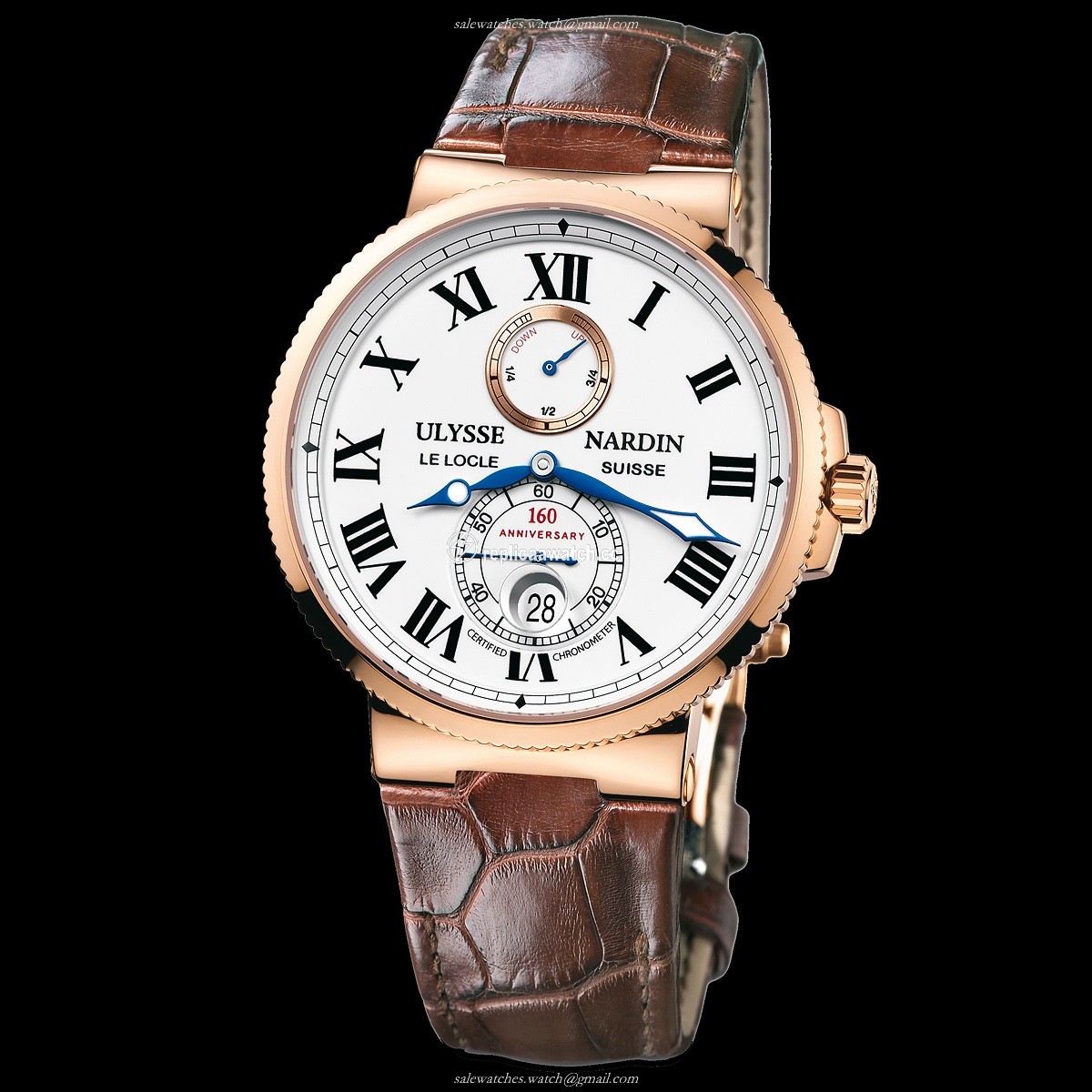 266-65 Ulysse Nardin Marine Chronometer 160th Anniversary