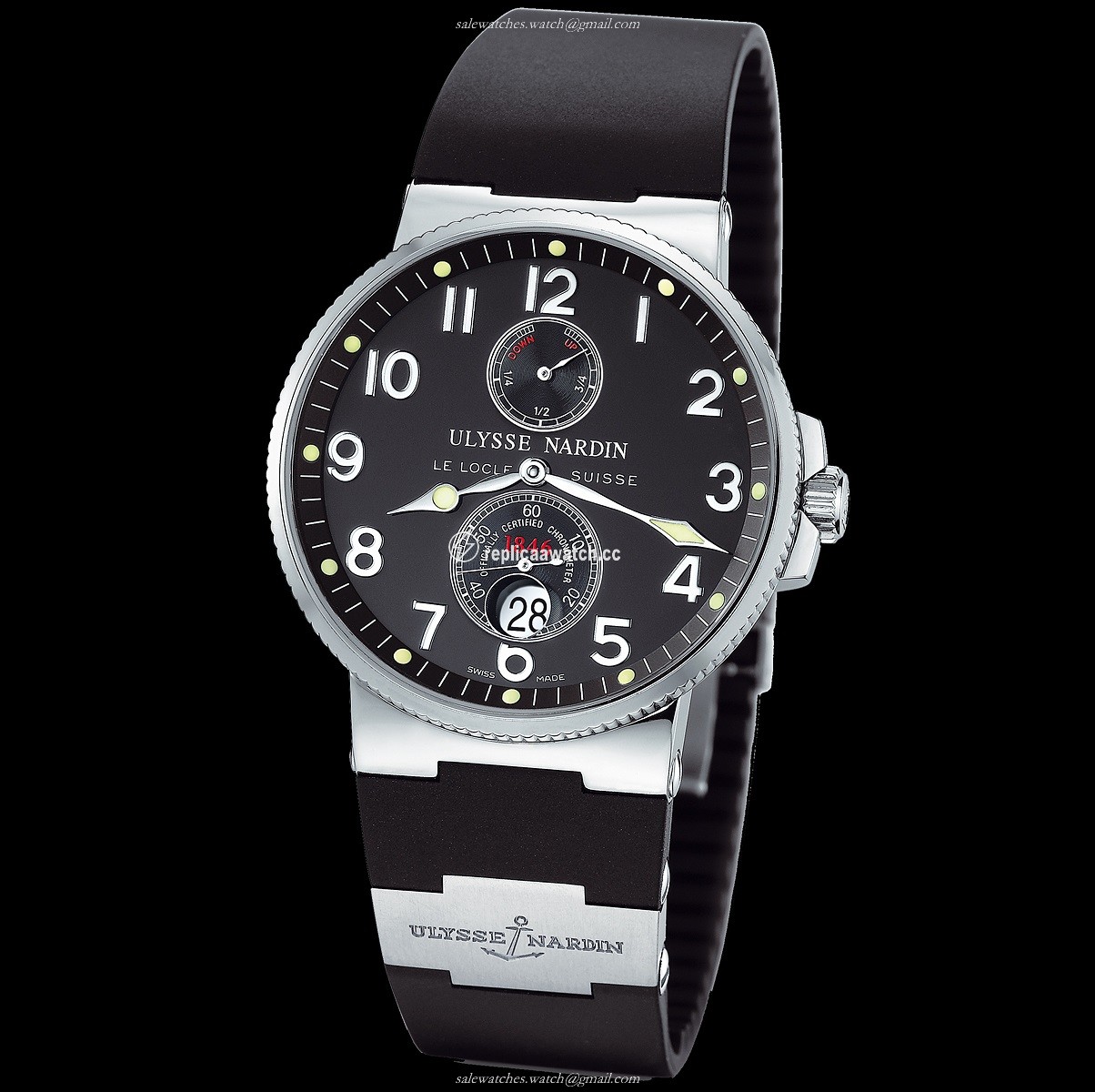 263-66-3/62 Ulysse Nardin Marine Chronometer 41mm