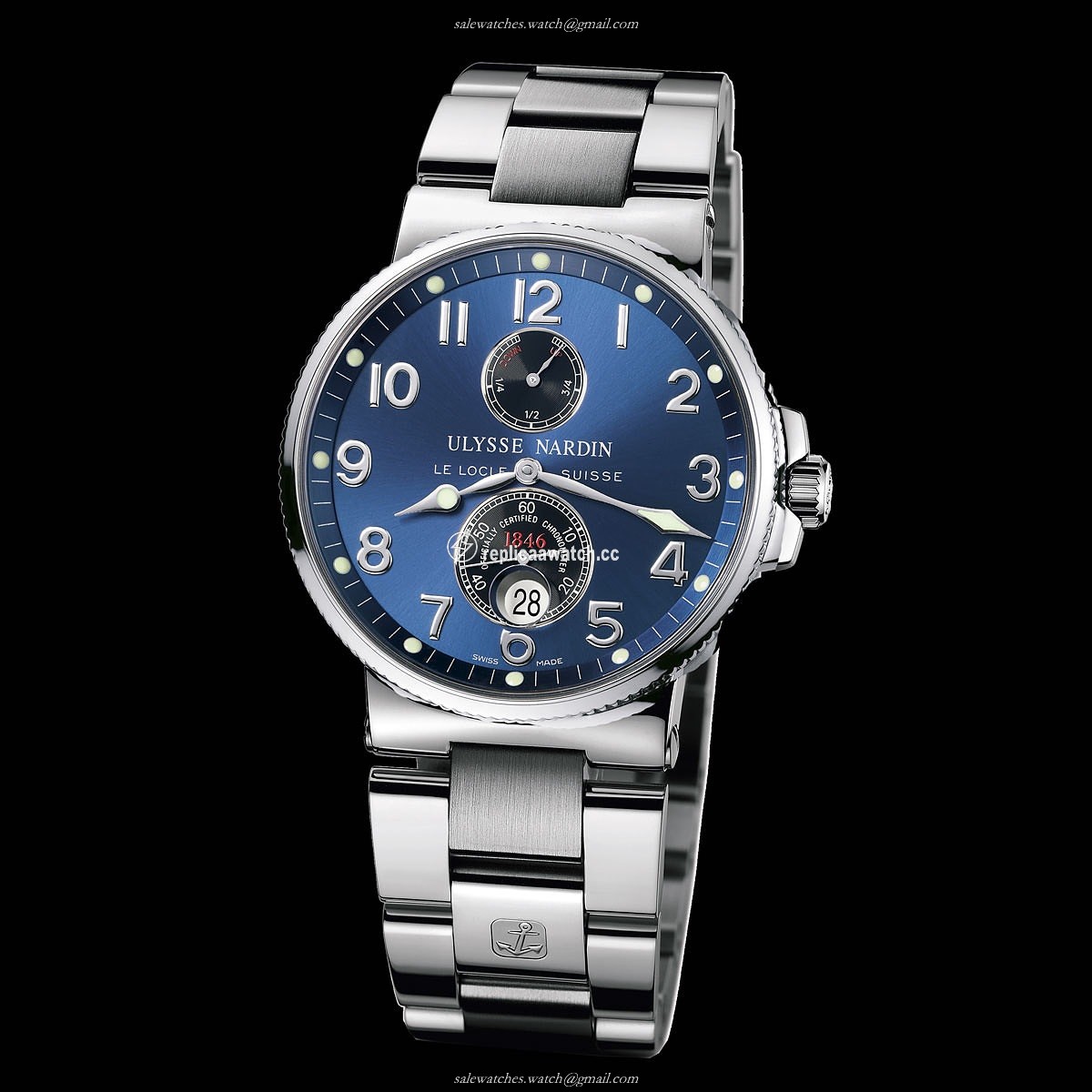 263-66-7M/623 Ulysse Nardin Marine Chronometer 41mm