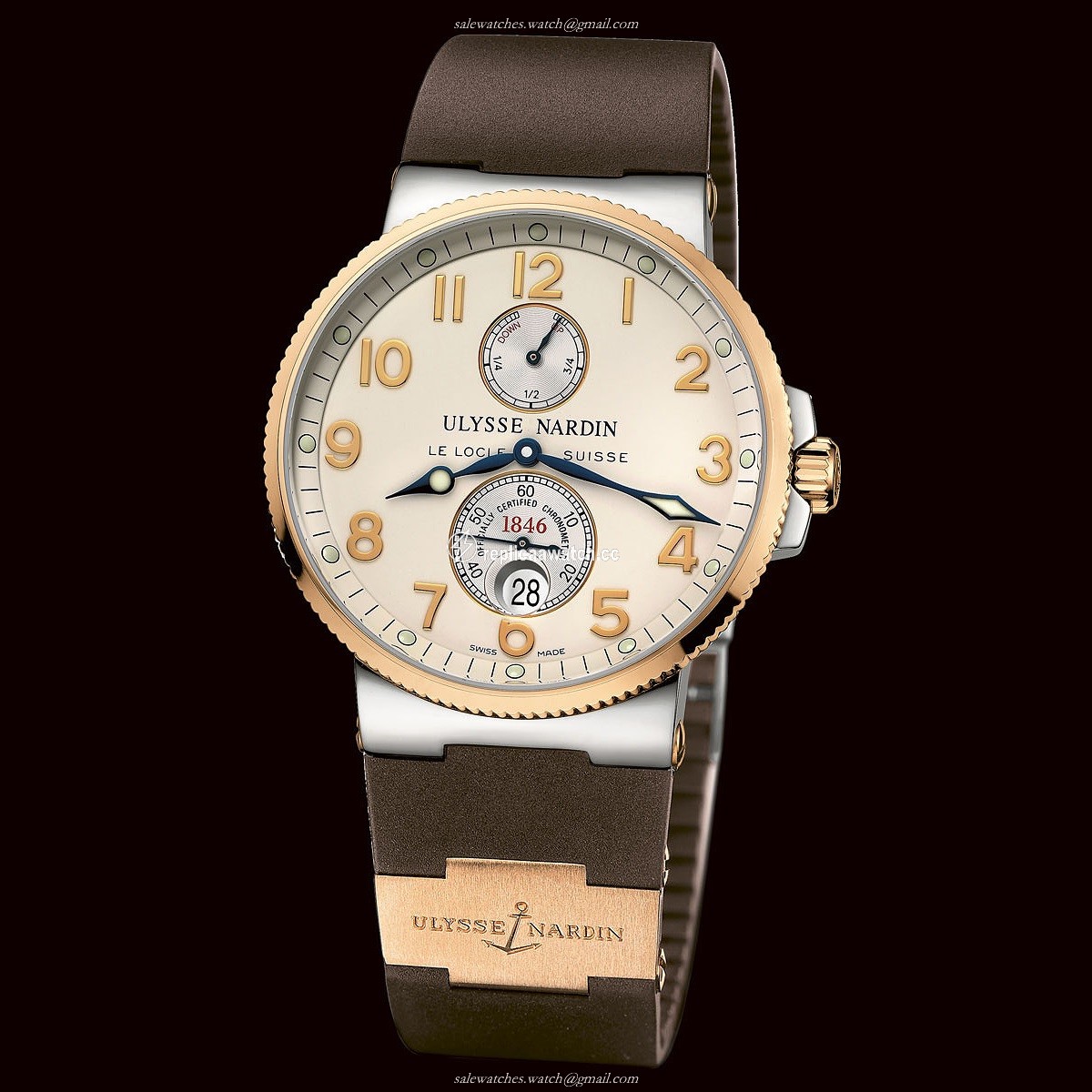 265-66-3/60 Ulysse Nardin Marine Chronometer 41mm