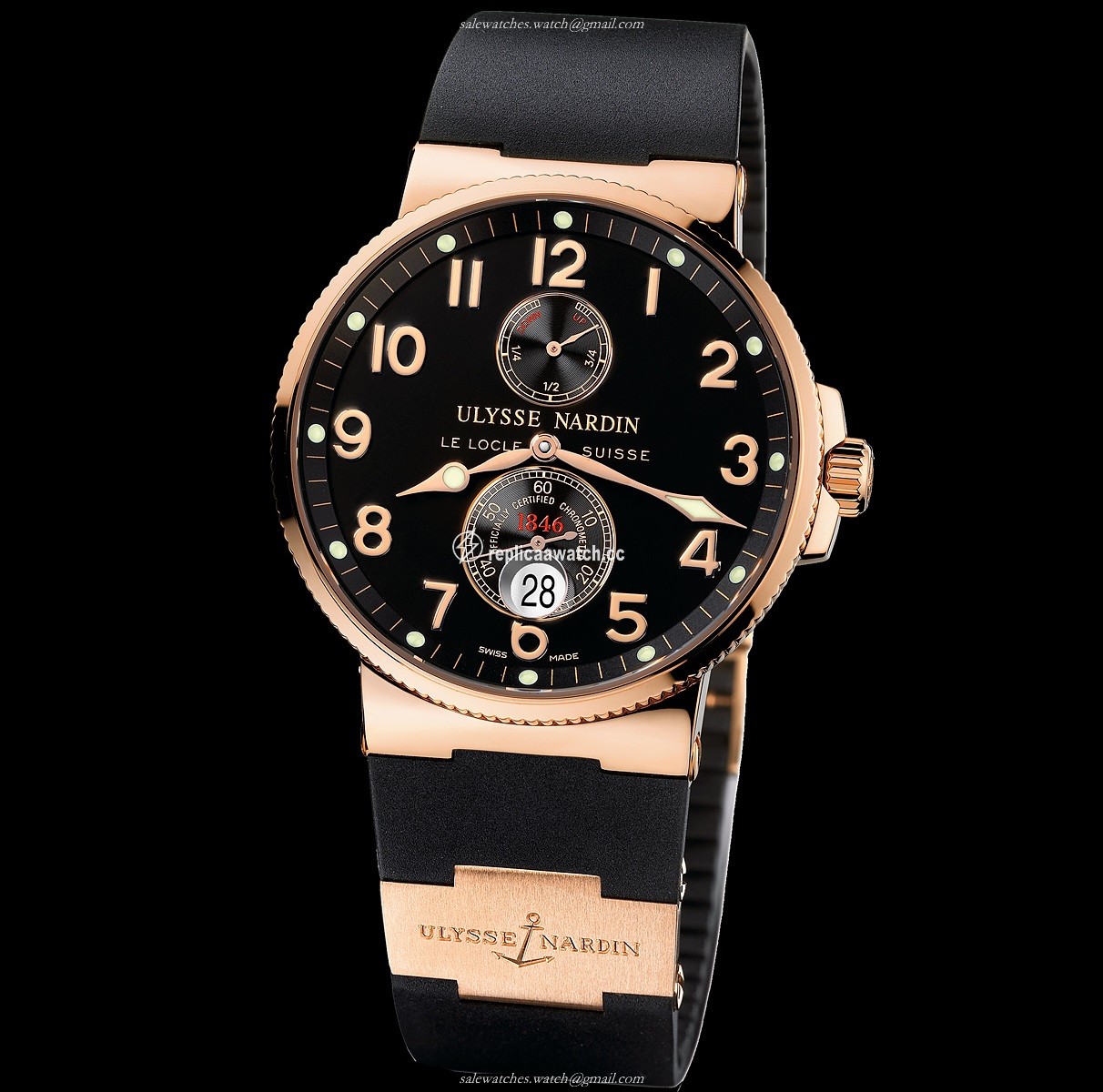 266-66-3/62 Ulysse Nardin Marine Chronometer 41mm