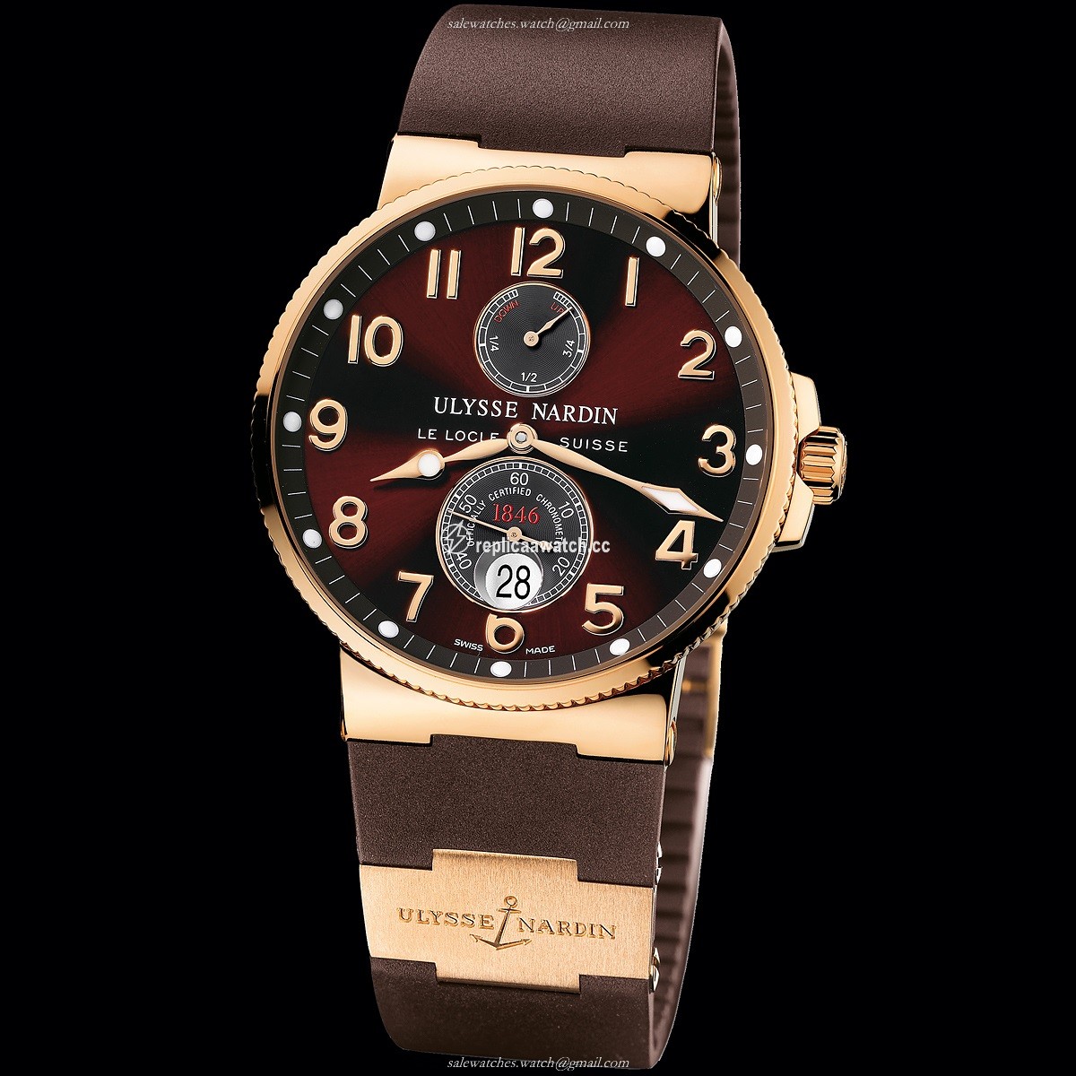 266-66-3/625 Ulysse Nardin Marine Chronometer 41mm