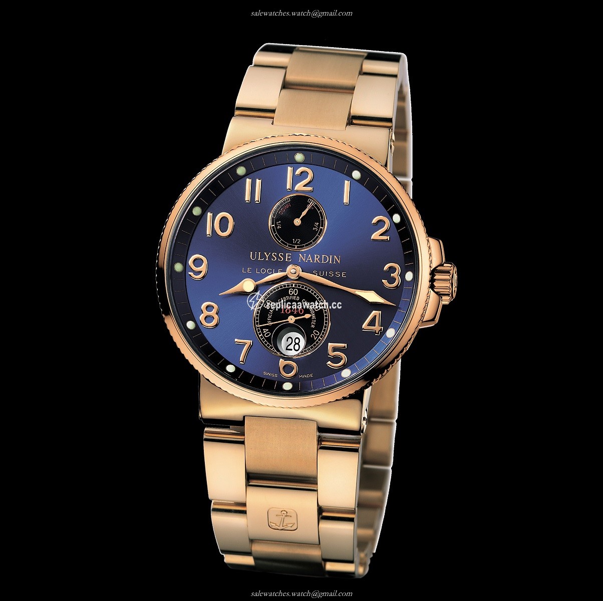 266-66-8/623 Ulysse Nardin Marine Chronometer 41mm