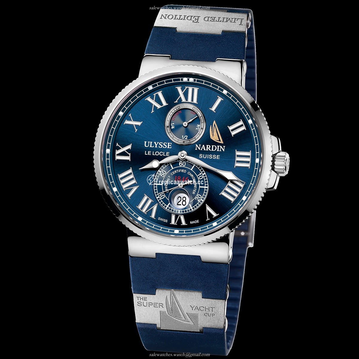263-67-3/43YAC Ulysse Nardin Marine Chronometer 43mm